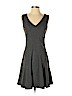 Diane von Furstenberg Gray Casual Dress Size 4 - photo 1