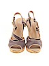 Saks Fifth Avenue Tan Wedges Size 10 - photo 2