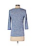 Candie's Blue 3/4 Sleeve Top Size S - photo 2