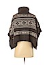 guido lombardi Brown Poncho Size XS - photo 2