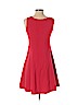 Ann Taylor LOFT Red Casual Dress Size 2 (petite) - photo 2
