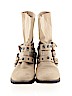 Unbranded 100% Leather Tan Boots Size EU 36 - photo 2