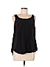 Maeve 100% Silk Black Sleeveless Silk Top Size 8 - photo 1