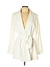 T Tahari 100% Polyester White Trenchcoat Size 12 - photo 1
