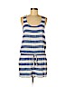 Banana Republic Factory Store 100% Rayon Blue Romper Size M (petite) - photo 1