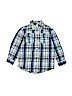 Gymboree 100% Cotton Blue Long Sleeve Button-Down Shirt Size 5 - 6 - photo 1