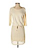 Saturday Sunday Ivory Casual Dress Size XS (petite) - photo 1