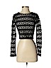 Alice + Olivia Black Long Sleeve Blouse Size 4 - photo 1