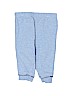Unbranded 100% Cotton Solid Blue Sweatpants 6-9 MO / 9 MO - photo 1