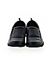 George 100% Leather Black Flats Size 4 - photo 2