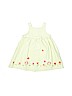 Gymboree 100% Cotton Solid Green Dress Size 6-12 mo - photo 1