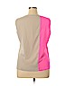 Calvin Klein 100% Polyester Tan Sleeveless Blouse Size XL - photo 2