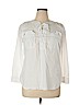 Talbots 100% Cotton White Long Sleeve Blouse Size XL (petite) - photo 1