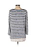 Ann Taylor LOFT Outlet Blue 3/4 Sleeve Top Size L - photo 2