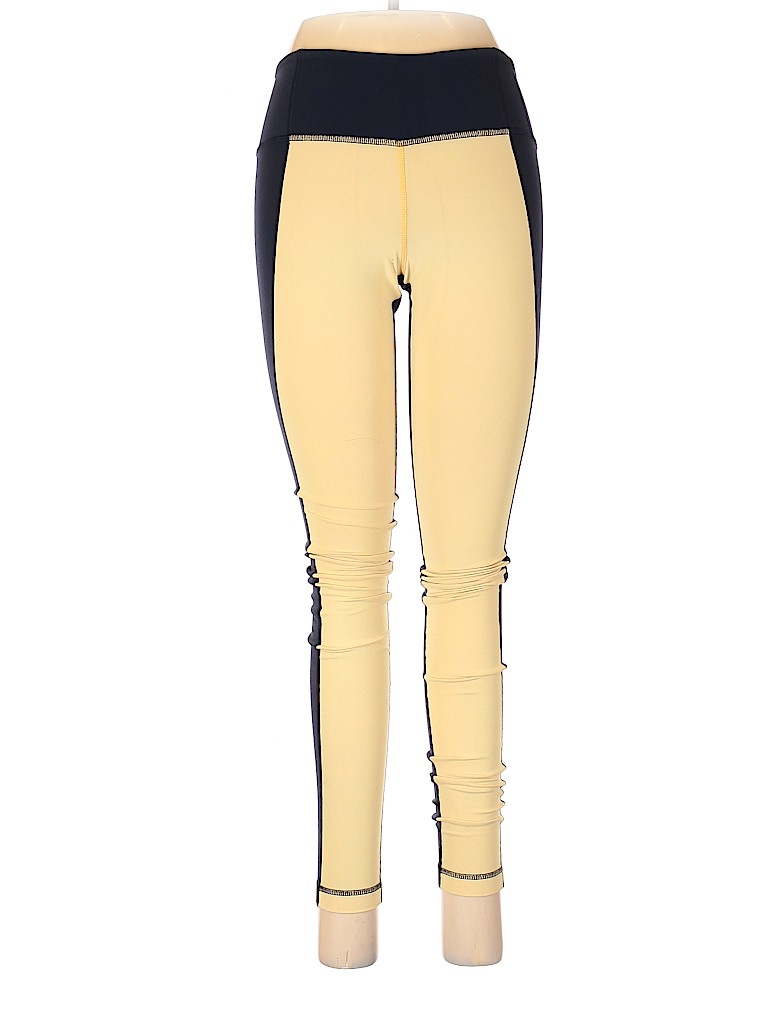 Lululemon Athletica Yellow Active Pants Size 6 - photo 1