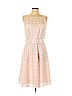 Karl Lagerfeld Paris 100% Polyester Pink Cocktail Dress Size 12 - photo 1