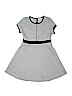 Monteau Girl 100% Cotton Solid Gray Dress Size 14 - photo 1