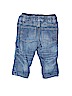 Baby Gap 100% Cotton Solid Blue Jeggings Size 6-12 mo - photo 2