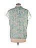 Coldwater Creek Teal Short Sleeve Blouse Size XL - photo 2