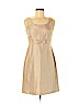 Jessica Howard 100% Polyester Gold Cocktail Dress Size 6 (petite) - photo 1