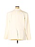 Lafayette 148 New York 100% Polyester White Blazer Size 22 - photo 2