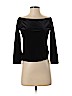 Carlisle Black 3/4 Sleeve Top Size S - photo 1