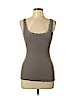 Isabella Rodriguez 100% Cotton Gray Tank Top Size M - photo 1