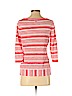 T by Talbots 100% Cotton Red 3/4 Sleeve Top Size S (petite) - photo 2