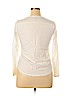 Ann Taylor LOFT Outlet 100% Cotton White Long Sleeve T-Shirt Size L (petite) - photo 2