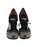 Barneys New York Teal Heels Size 8 1/2 - photo 2