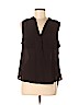 H&M 100% Polyester Black Sleeveless Blouse Size 14 - photo 1
