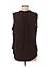 H&M 100% Polyester Black Sleeveless Blouse Size 14 - photo 2