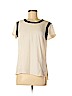 Rag & Bone 100% Triacetate Ivory Short Sleeve Blouse Size S - photo 1