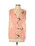 Sweet Pea by Stacy Frati 100% Polyester Pink Sleeveless Blouse Size L (petite) - photo 1