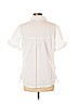 DKNY Jeans 100% Cotton White Short Sleeve Blouse Size XL - photo 2