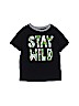 Old Navy 100% Cotton Graphic Black Short Sleeve T-Shirt Size 3T - photo 1