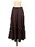 Jones New York Brown Silk Skirt Size 2 (petite) - photo 1