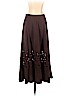 Jones New York Brown Silk Skirt Size 2 (petite) - photo 2