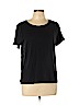 J.jill 100% Cotton Black Short Sleeve T-Shirt Size XL (petite) - photo 1