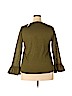 J.Crew Green Long Sleeve Top Size XXL - photo 2
