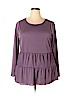 love and legend Purple Long Sleeve Top Size 2X - photo 1