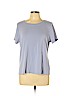 J.jill 100% Cotton Purple Short Sleeve T-Shirt Size XL (petite) - photo 1