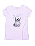 Cat & Jack Graphic Purple Short Sleeve T-Shirt Size 14 - 16 - photo 1