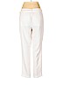 Ann Taylor LOFT 100% Polyester White Dress Pants Size 4 - photo 2