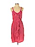 Rebecca Taylor 100% Silk Pink Casual Dress Size 6 - photo 1