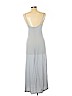 James Perse 100% Tencel Gray Casual Dress Size Lg (3) - photo 2
