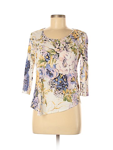 Chico's 3/4 Sleeve T-Shirt (view 1)