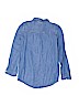 Cat & Jack 100% Lyocell Chambray Blue Long Sleeve Button-Down Shirt Size 10 - 12 - photo 2