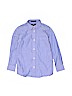 Nordstrom 100% Cotton Blue Long Sleeve Button-Down Shirt Size 7 - photo 1