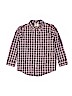 Crazy 8 100% Cotton Brown Long Sleeve Button-Down Shirt Size 7 - 8 - photo 1